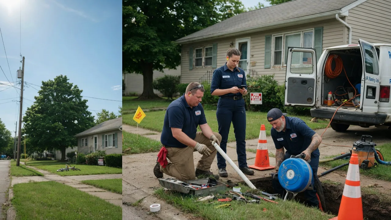 Sewer Line Repair in New Portland, ME near me